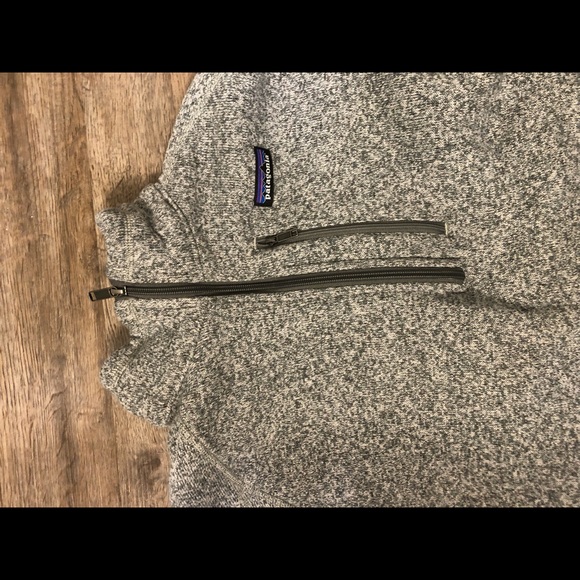 Patagonia Men's Better Sweater 1/4 Zip Pullover with WWE LOGO - Picture 3 of 7